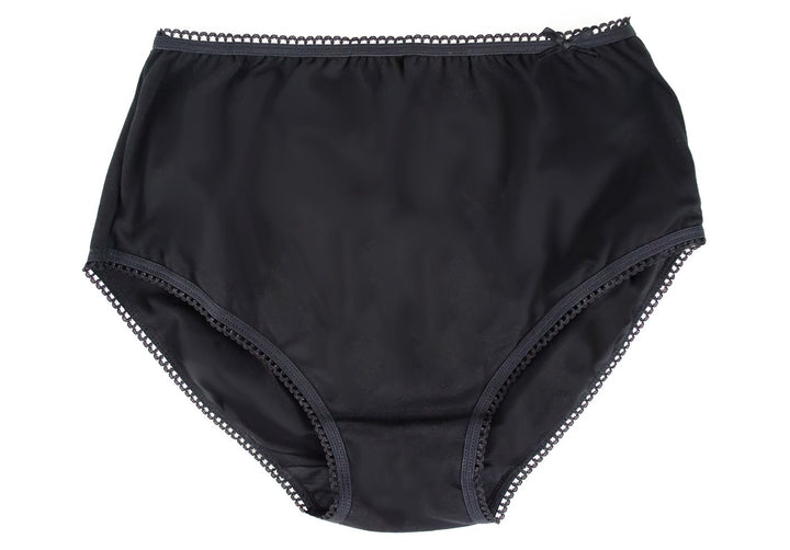 CLASSIC PANTY - BLACK / COTTON