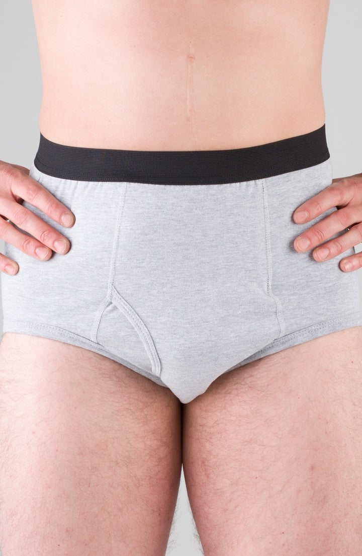 MEN'S CLASSIC BRIEF - GREY