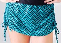 AQUA REEF CHEVRON SWIM BOTTOM
