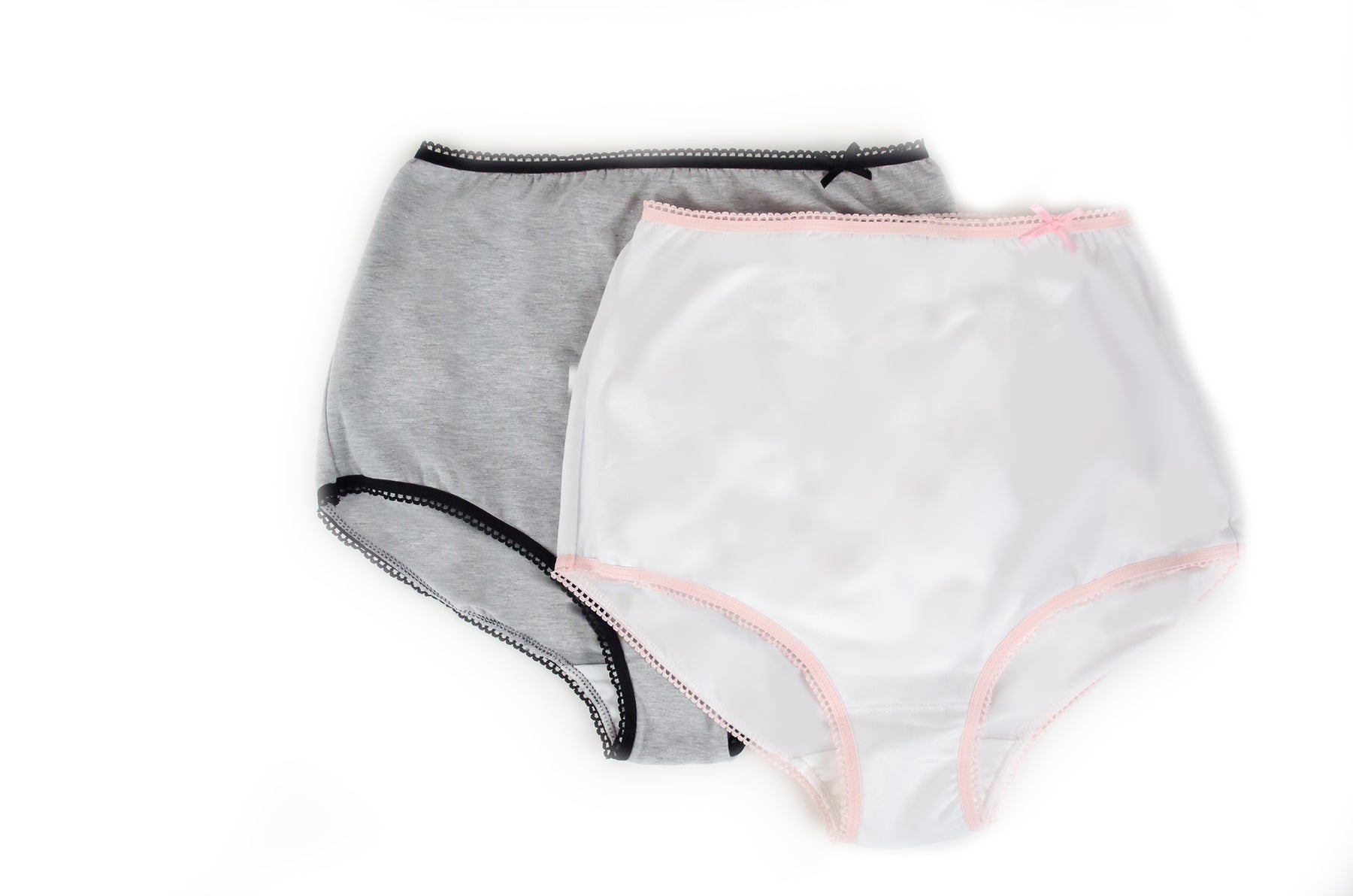 Full Coverage Panty - White / Cotton