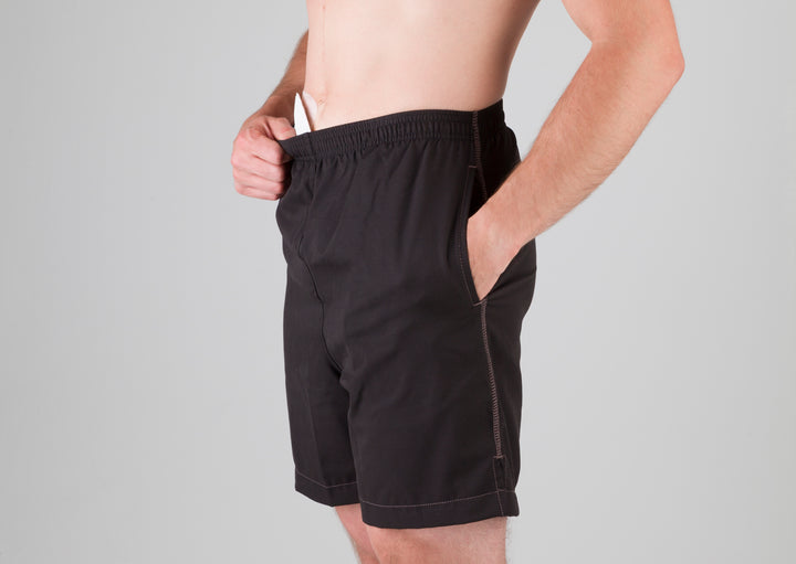 MEN'S SWIM TRUNK - BLACK